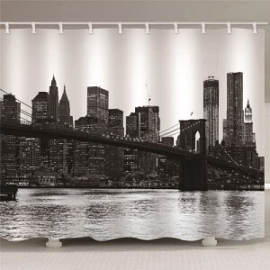 Rideau de douche New York 90x180 cm